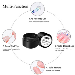 Nail Salon Solid Patch Adhesive Nail Patch Gel Does Not