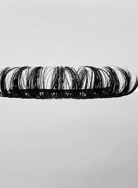 1 Pair Handmade Faux Lashes D Curl Russian Strip Lash Thick