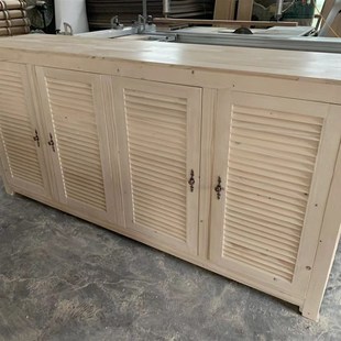 定制草缸底柜实木鱼缸柜底座架子鱼缸桌底架客厅家用水族箱底滤柜