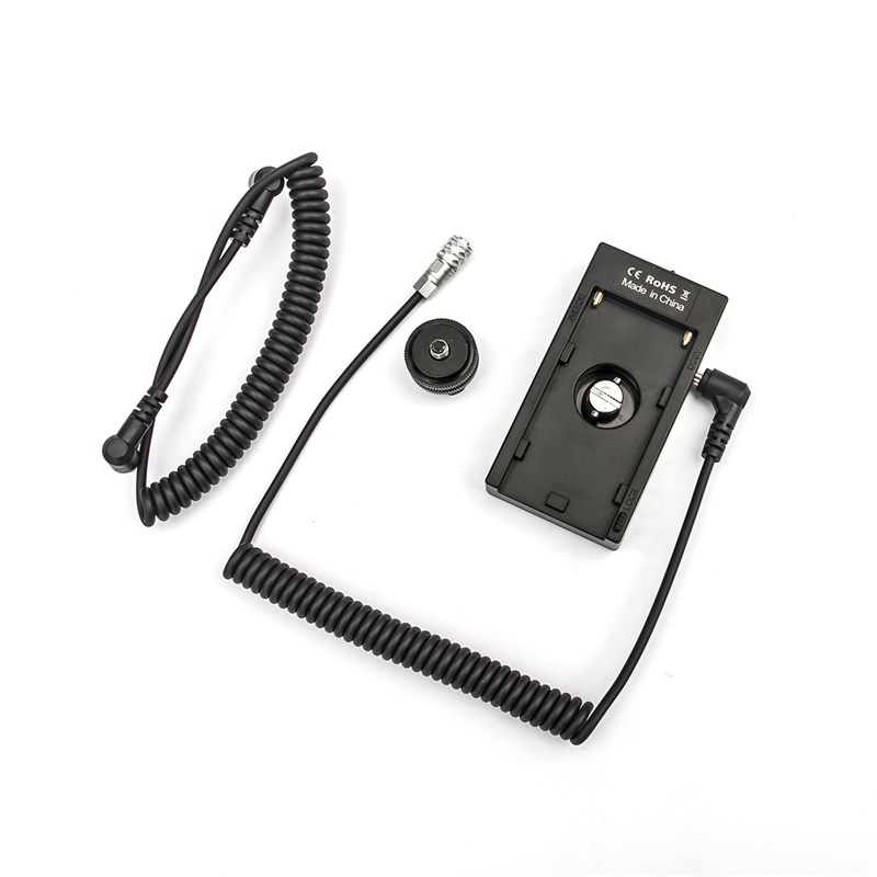 NP-F 底座 带BMPCC 4K 6K 外接电源接口12V 8V DC电源线 供电系统