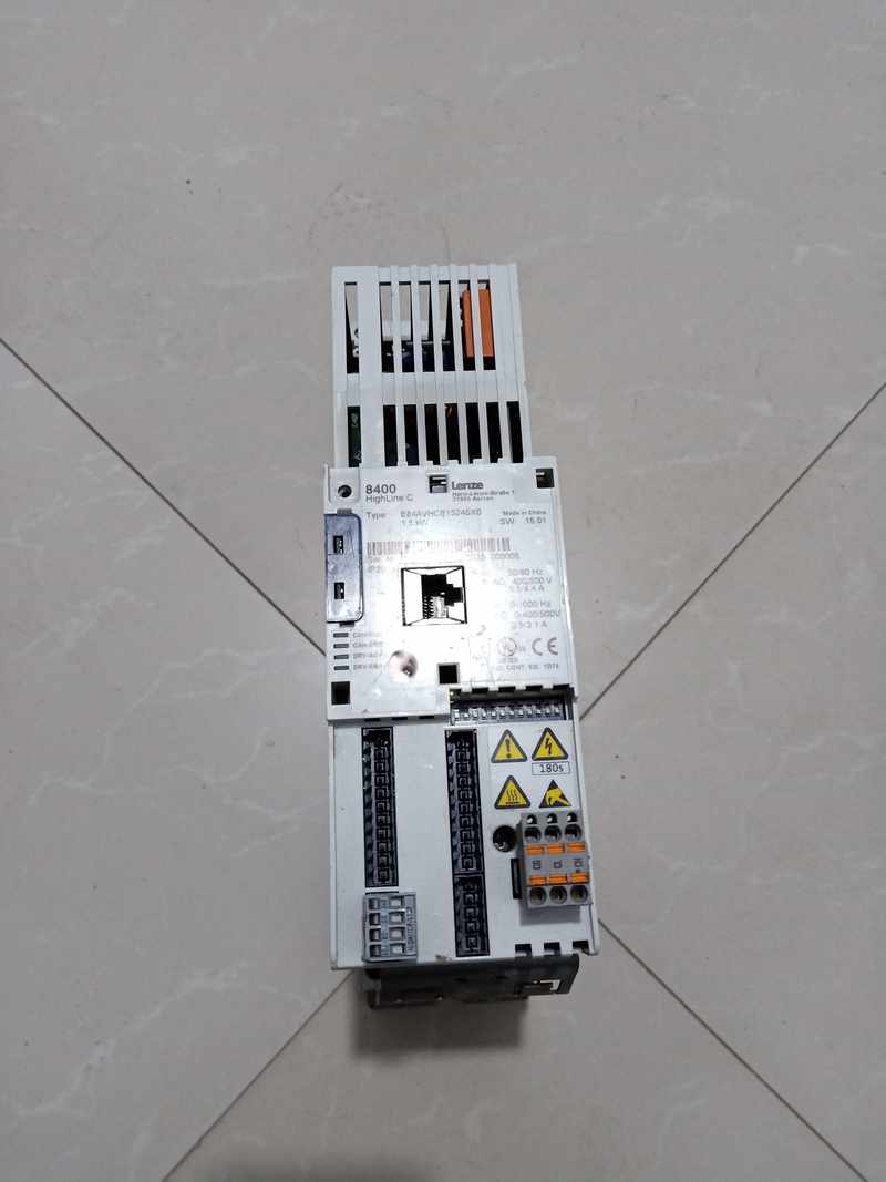 议价伦茨8400变频器 E84AVHCE1524SX0 1.5KW 380V拆机实图少端子