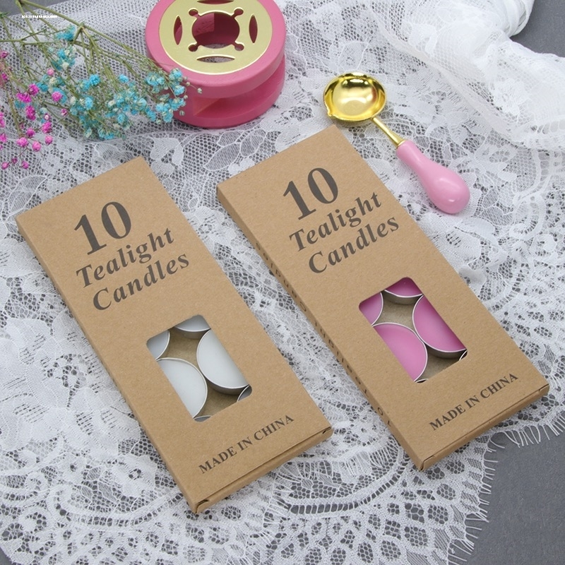 无烟蜡烛2-4-8小时茶蜡家用香薰蜡烛煮茶炉酒店干锅餐盘加热蜡烛