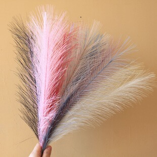 Grass Pampas Boho Bouquet Artificial Flower Decor 极速10Pcs