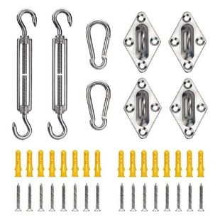 Sail Shade Hardware 304 Sunshades 40Pcs Stainless Sun