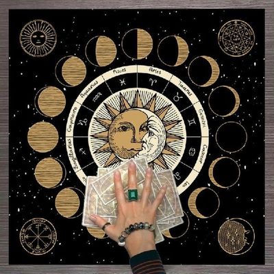 Altar Cloth Tarot Table Napkins Tarot Cloth Tablecloth