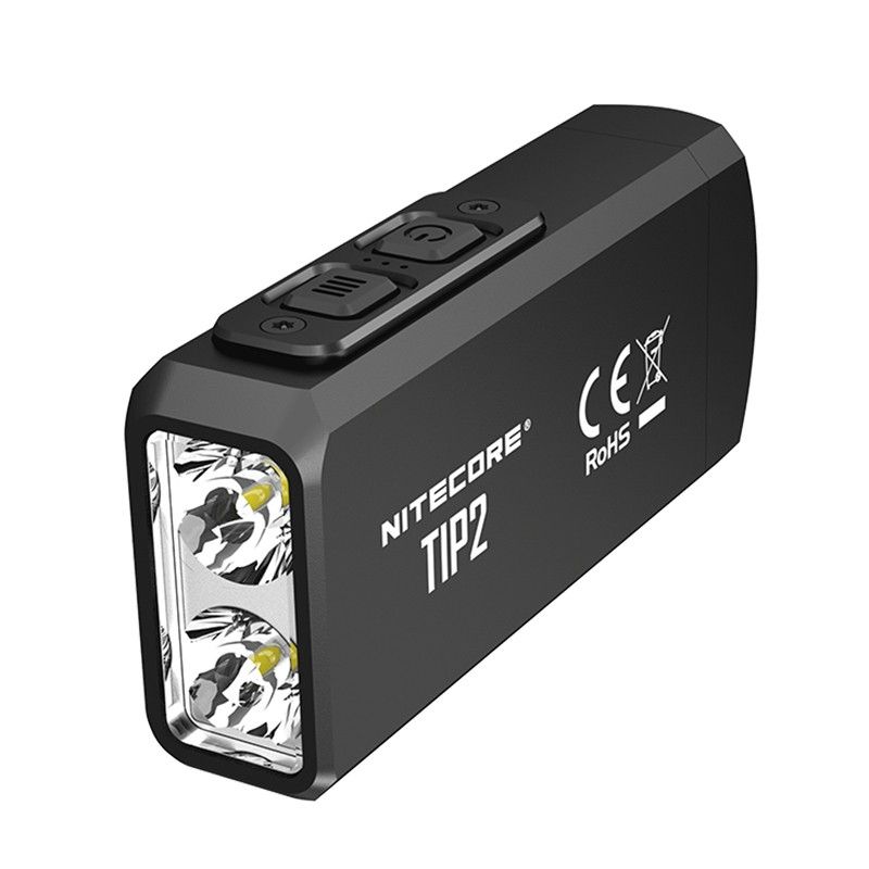 NITECORE奈特科尔TIP2手电筒小巧可携式双核磁吸钥匙灯720流明USB