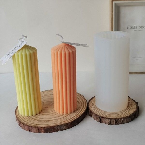 Silicone Candle Molds for Candle Making Cylinder Strip