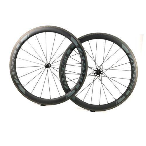 700C碳纤维公路圈刹轮组管胎开口真空兼容50框高镭刻刹车边碳刀