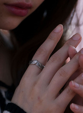 Angel Devil Wings Open Ladies Ring Hip Hop Teen Thumb