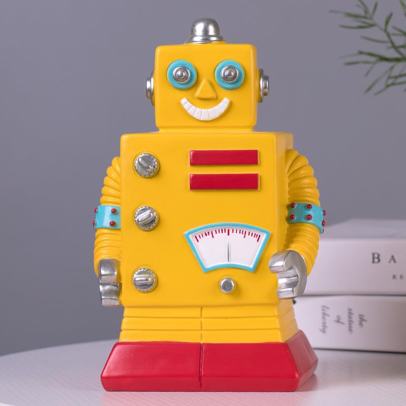 厂家卡通存钱罐儿童存钱筒不可取创意摆件大号只进不出存钱筒男孩