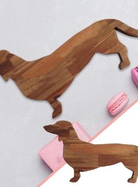 Novelty Dachshund Dog Shape Aperitif Board Cheese Board