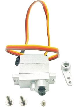 Upgrade Metal Gear Servo + Metal Arm for MN D90 D91 WPL B1
