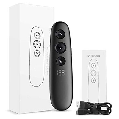 极速Wireless Presenter Remote with Air Mouse Function Rechar