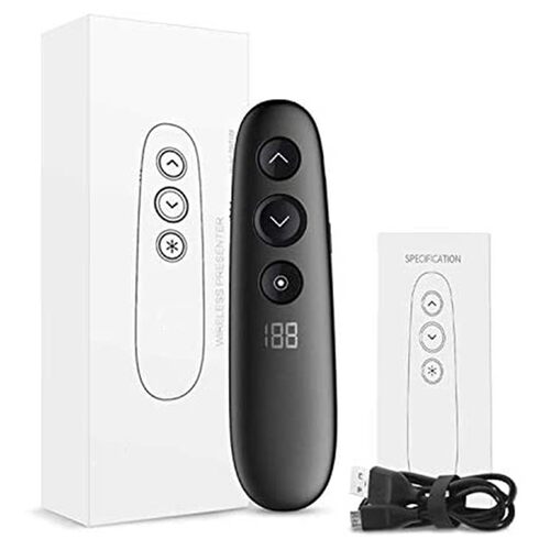 极速Wireless Presenter Remote with Air Mouse Function Rechar