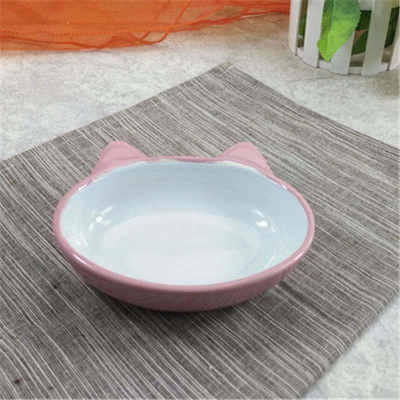 小号狗碗猫碗水碗粮碗狗盆猫盆饭盆食盆可爱宠物日用品单碗陶瓷