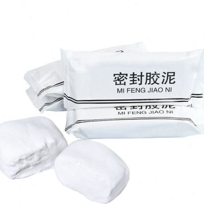 密封胶泥空调孔防火泥封堵洞补墙家用填充空调洞口防水白色堵漏泥