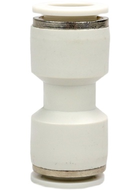 白色PU直通气动快速接头PG变径PEG三通PWPE PY气管快插4 6 8 1012