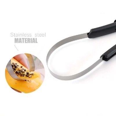 2 In 1 Dig Fruit Scoop Stainless Steel Multi-functional