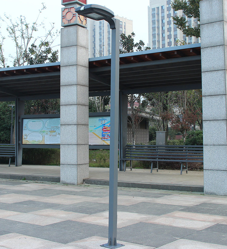 LED户外景观路灯单杆单头