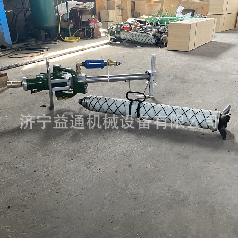 MQT-130/3.7型气动锚杆钻机 巷道支护用锚杆钻机 矿用支腿振动式