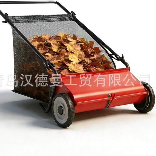 Push Lawn Sweeper,Tow Behind Yard Sweeper手推式落叶清扫机