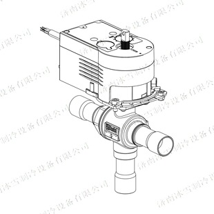 带ODS铜接头 Castel卡士妥三通电动球阀6690M M28A6