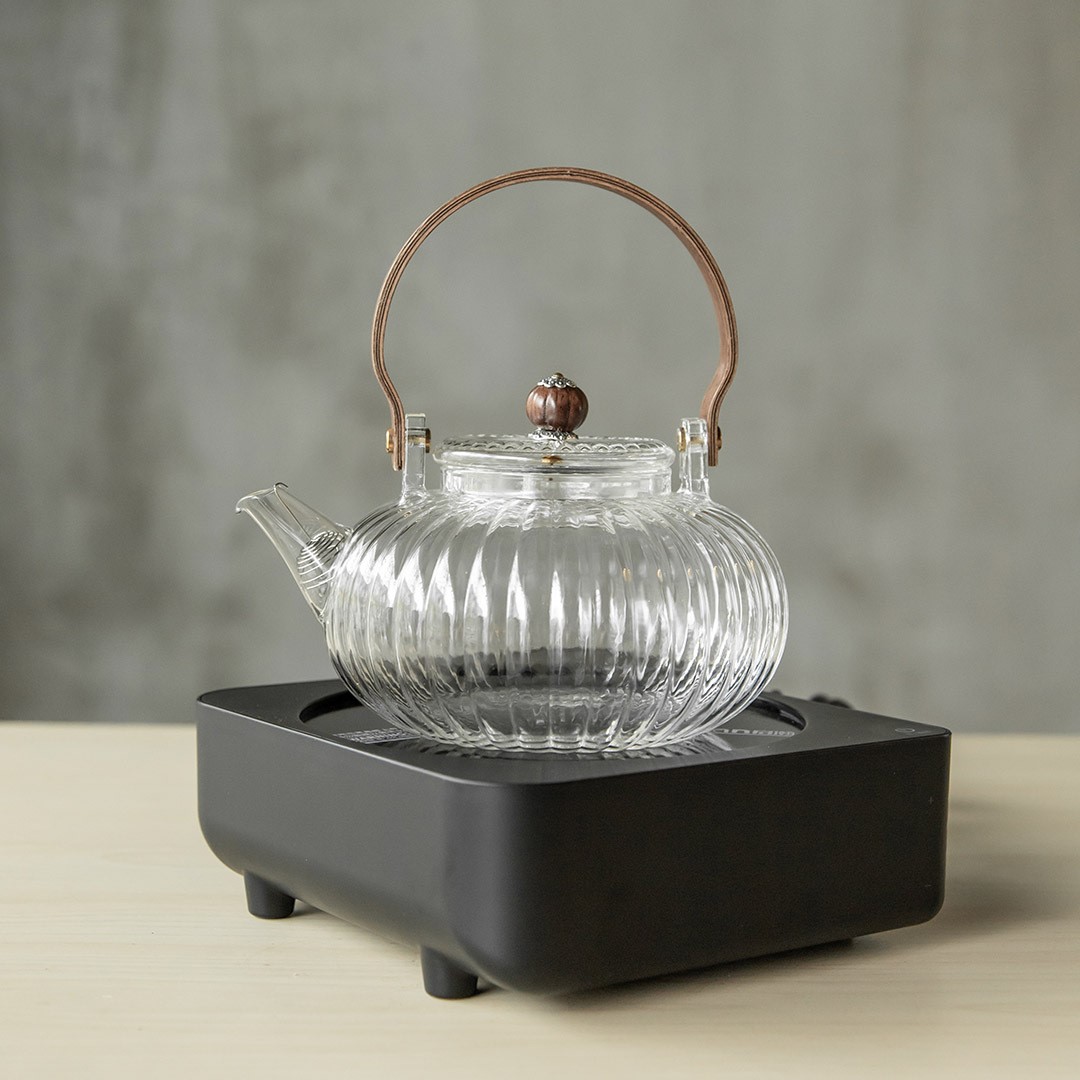 不觉堂启瀚电陶炉煮茶器耐热玻璃煮茶壶办公家用小型迷你烧水炉