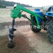 挖坑机 大型加长杆挖坑机 拖拉机后悬挂式 60直径挖坑机