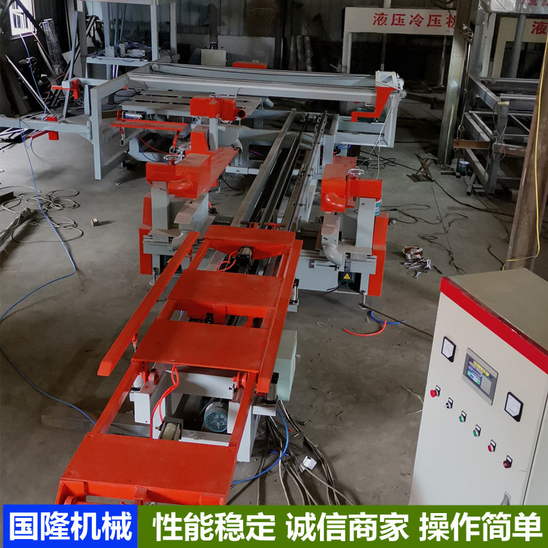 全自动吸盘式上下板四边切边锯