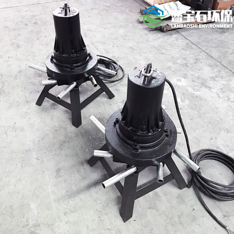 高效潜水曝气机3kW微气泡溶氧