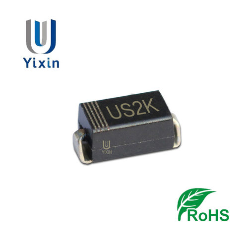 厂家直营 US2K SMA 贴片HER207 2A 800V DO-214AC 高效整流二极管