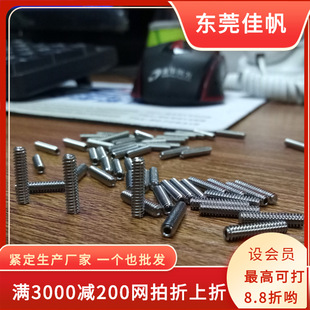 4-40美制 不锈钢内六角凹端/平端机米,304美制紧定螺钉。