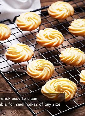 1pcsset Nonstick Metal Cake Cooling Rack Grid Net Baking Tr