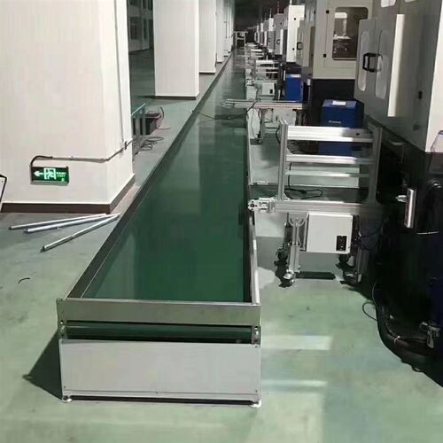 极速工作台流水线输送机自动化皮带传送机分拣设备不锈钢皮带输送