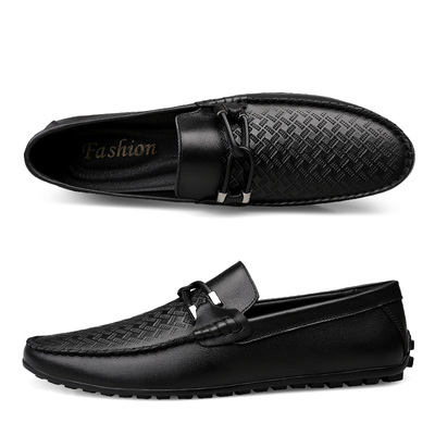 Luxury Loafers Shoes Men  Genuine Leather Clasicc Comfy Man