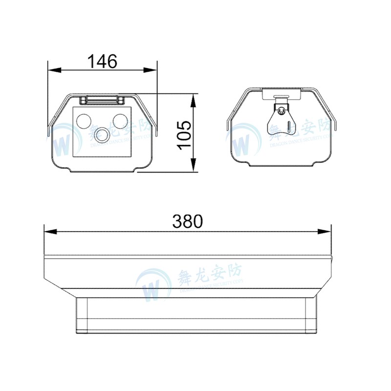 车牌识别一体机威捷道闸华夏臻识相机高清抓拍相机芊熠相机摄像头
