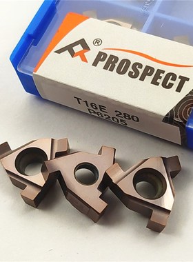 数控外切槽刀片三角平装外卡簧槽刀头浅槽刀不锈钢T16E三角槽刀片