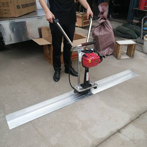 平板振动尺小型水泥路面整平工具汽油振平尺混凝土地面震动抹平尺