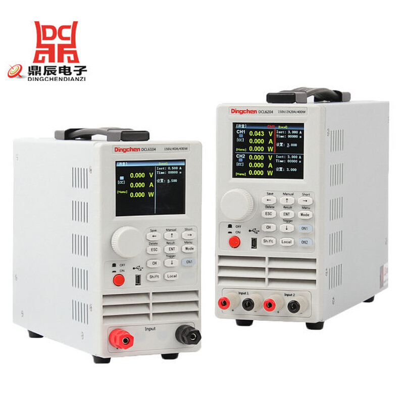鼎辰电子400W可编程直流电子负载仪DCL6104双路LED驱动电源测试仪