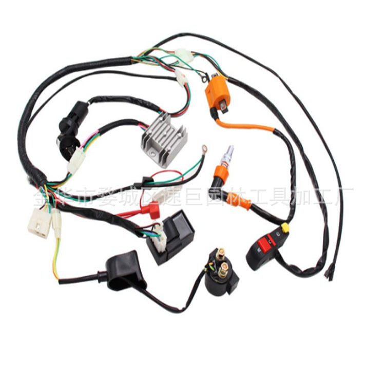 林升割草机沙滩车配件线束适用ATV150-300cc