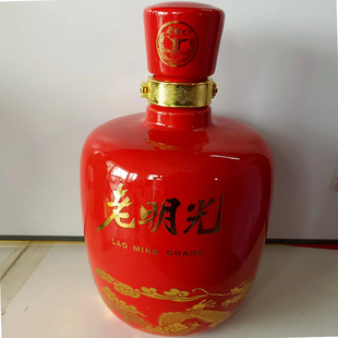 老明光龙纹红坛纪念酒大坛52度2.5L大瓶高度酒限量版送礼礼盒正品