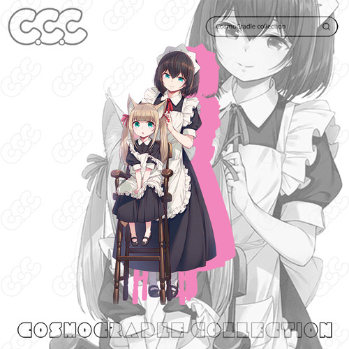 KINAKO 日系少女 二次元软萌  UV转印防水贴纸