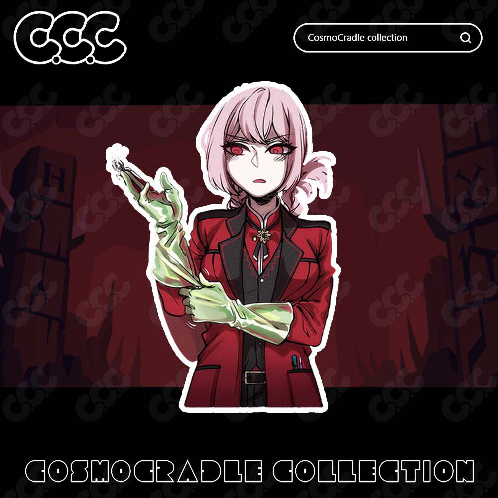 Helltaker风格系列 动漫卡通贴纸 UV转印防水贴纸