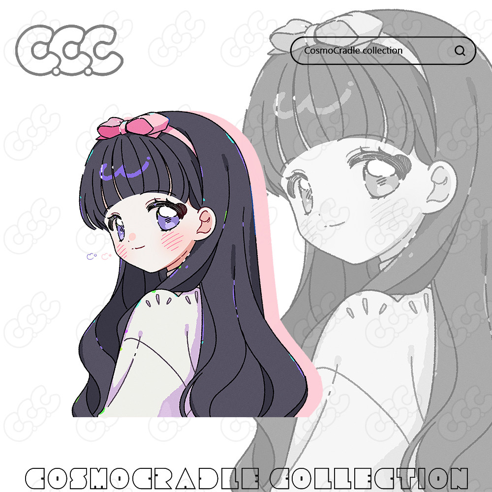 魔卡少女樱 大道寺知世 UV转印防水贴纸