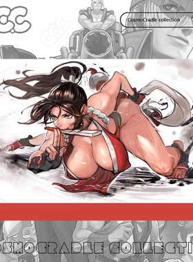 SNK游戏系列 拳皇系列 不知火舞 UV转印防水贴纸