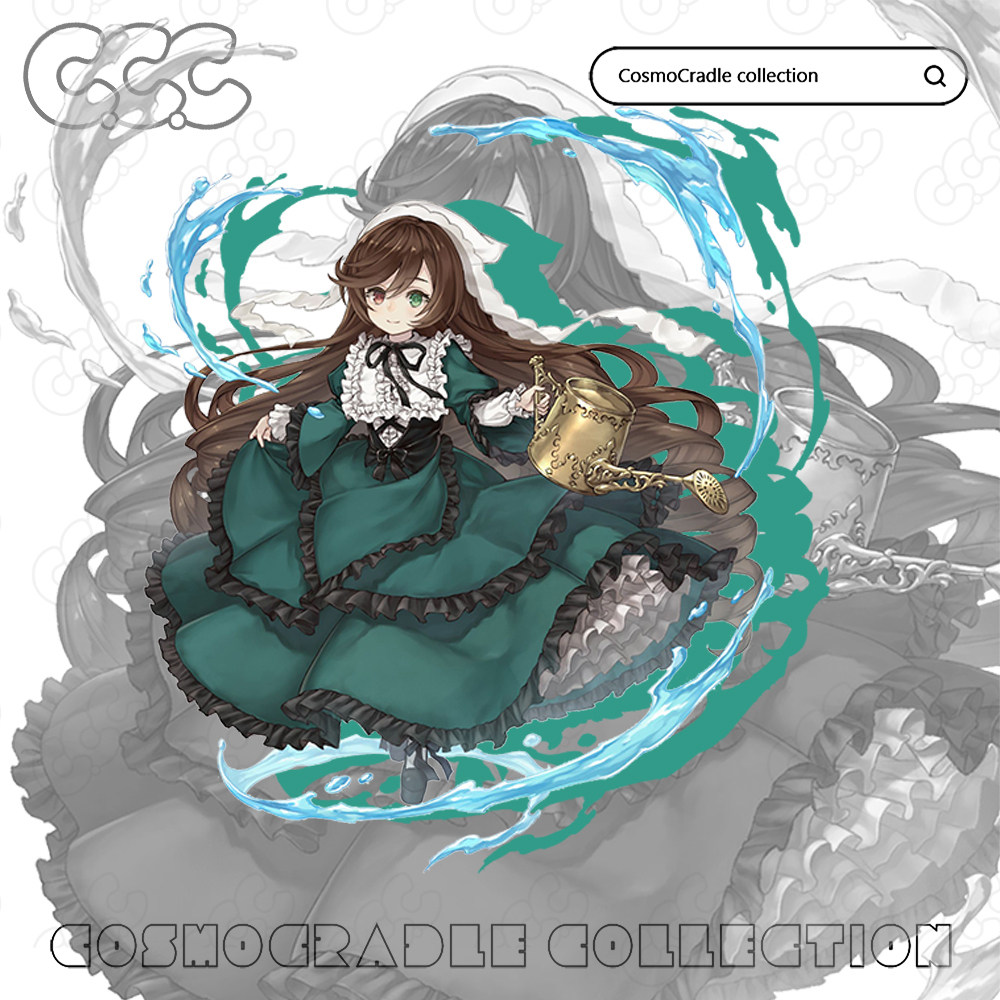蔷薇少女 翠星石 UV转印防水贴纸
