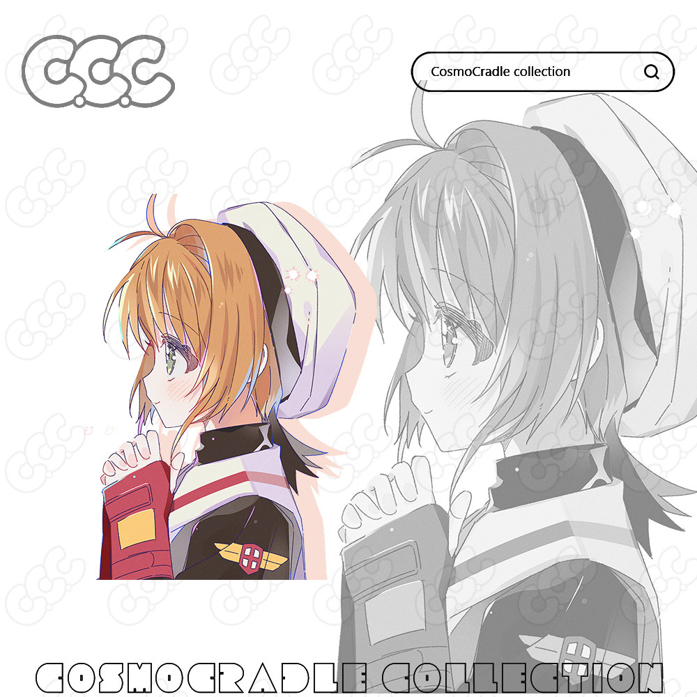 魔卡少女樱 木之本樱 UV转印防水贴纸