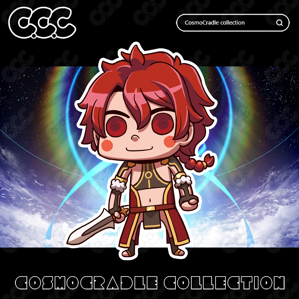 命运冠位指定 FGO Q版  亚历山大 UV转印贴纸