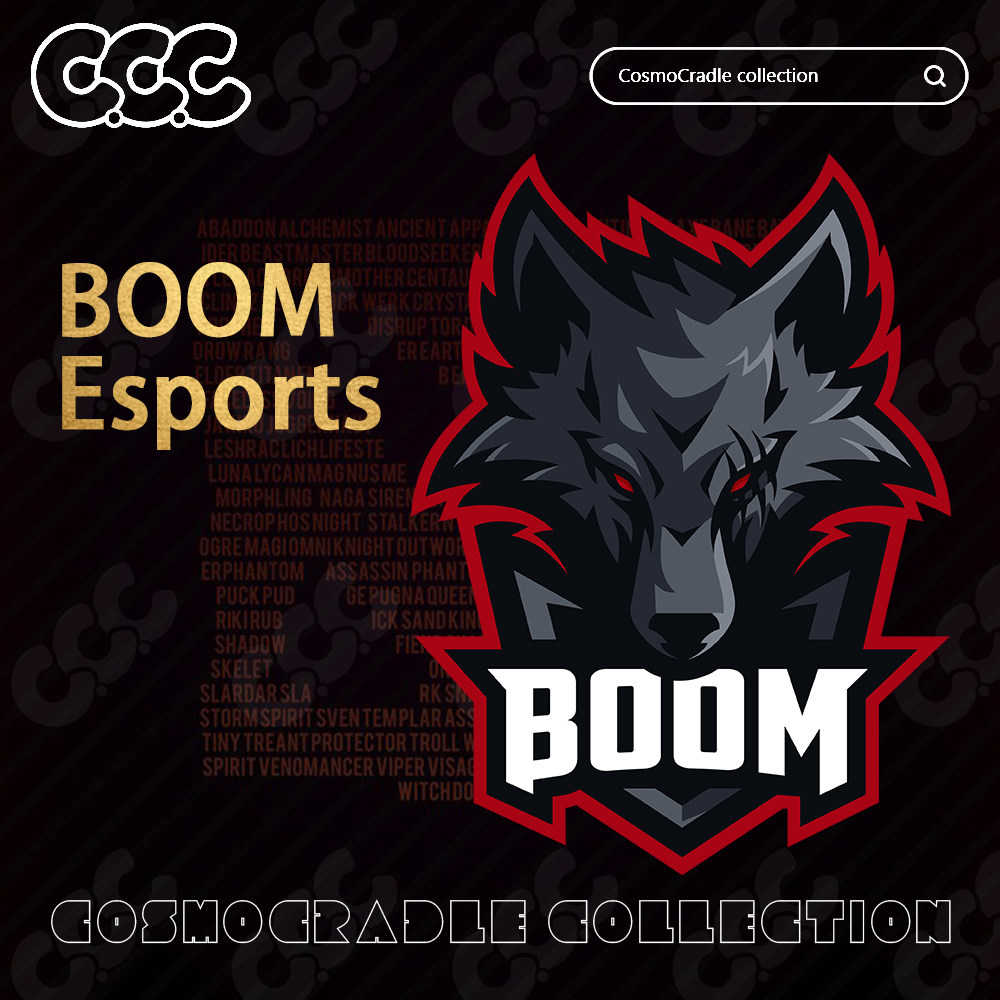 DOTA2 TI国际邀请赛 战队队标 BOOM Esports