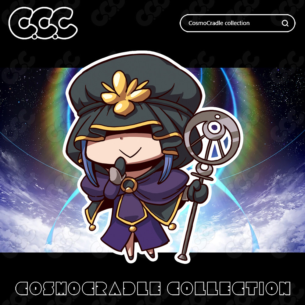 命运冠位指定 FGO Q版 美狄亚 UV转印贴纸